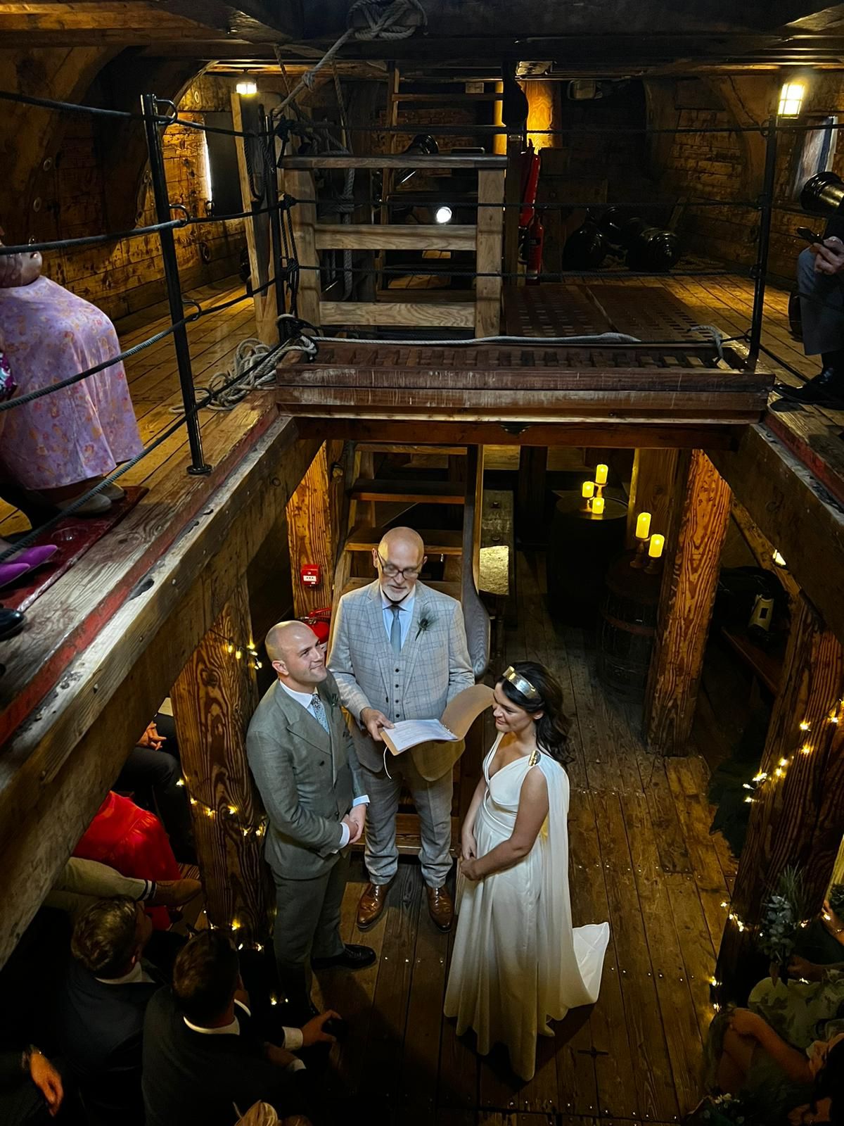 Real Wedding Image for Verona Hulse & husband