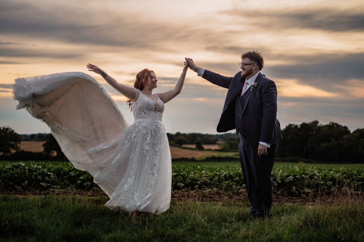 Real Wedding Image for Megan & Owen