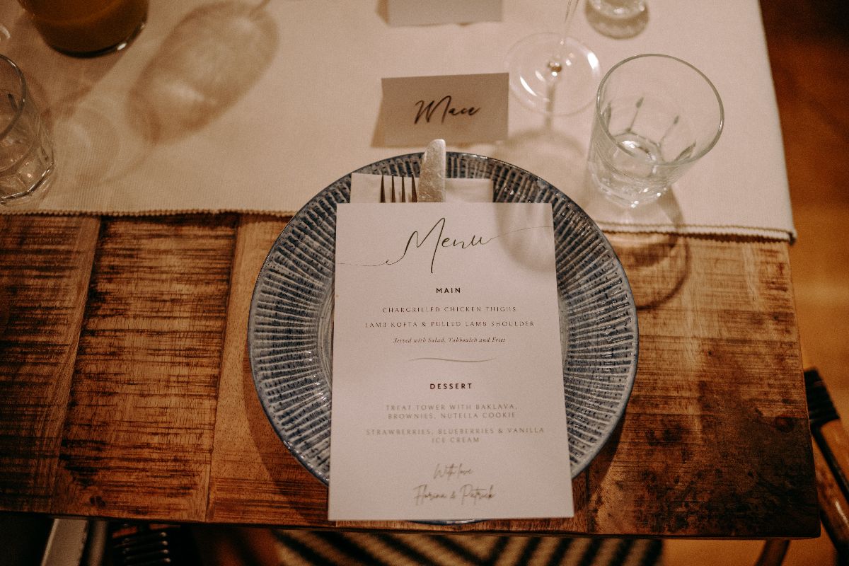 Wedding set up