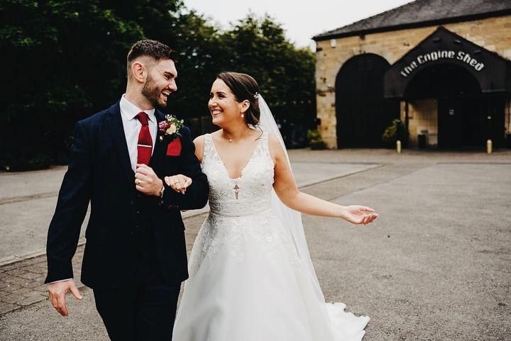 The gorgeous couple