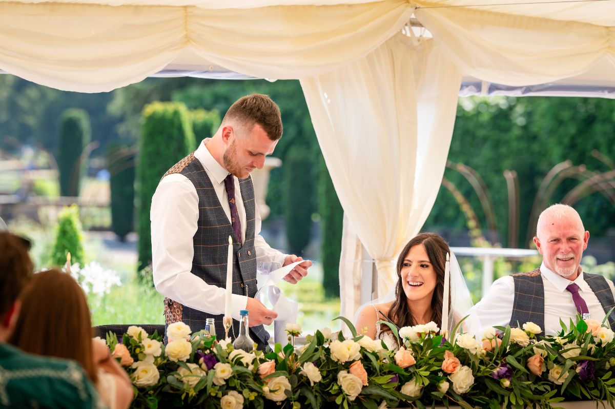 The grooms speech