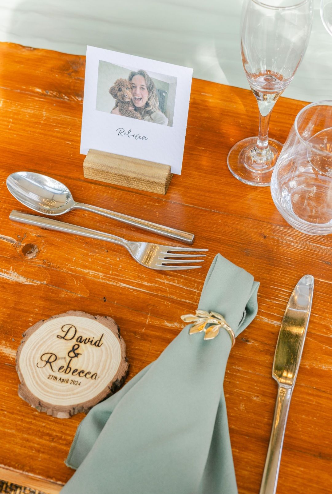 Real Wedding Image for Rebecca & David