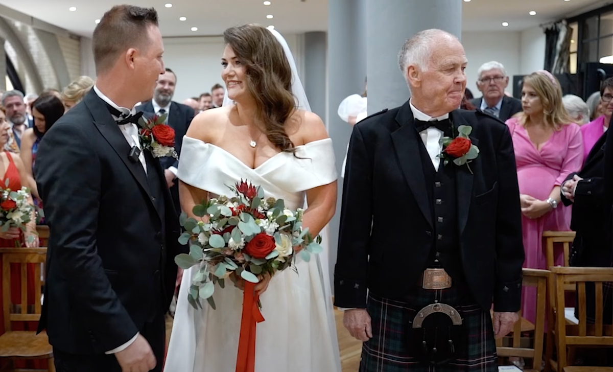 Real Wedding Image for Beth & James