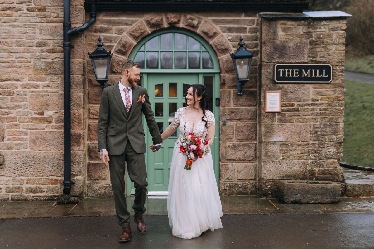 Real Wedding Image for Evie & Rich