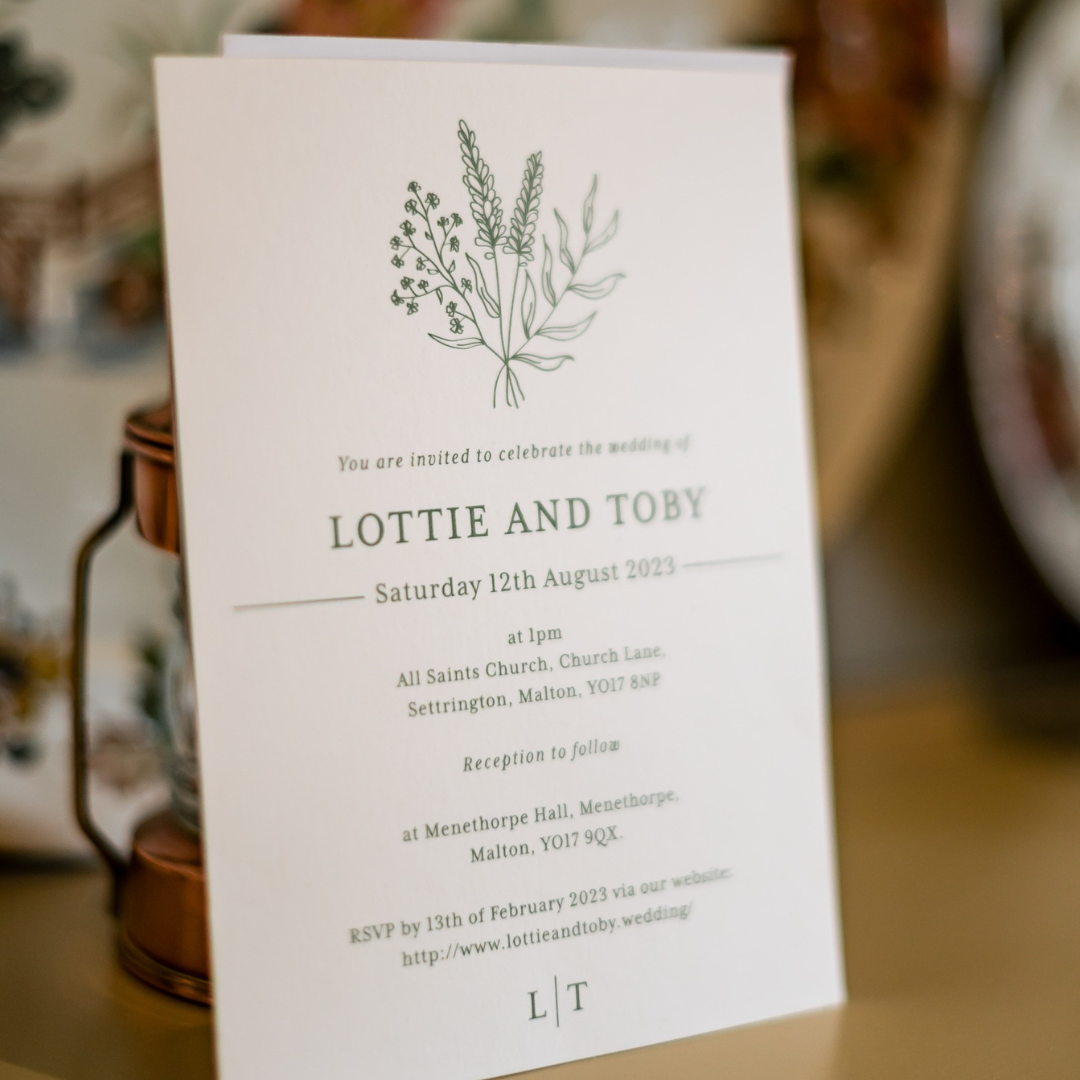 Real Wedding Image for Lottie & Toby