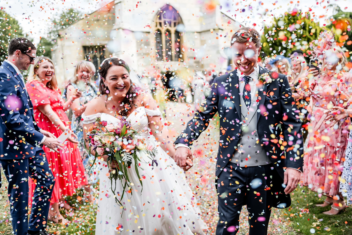 Real Wedding Image for Lottie & Toby