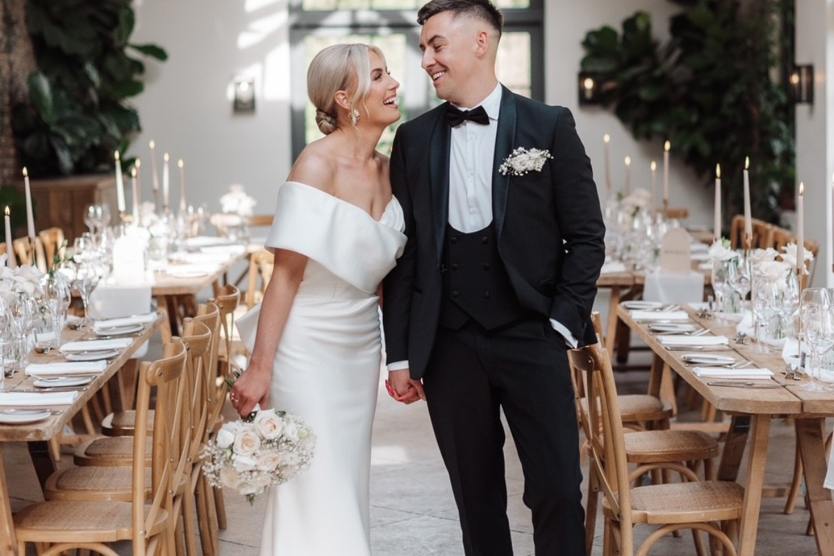 Real Wedding Image for Chloe & Tobias