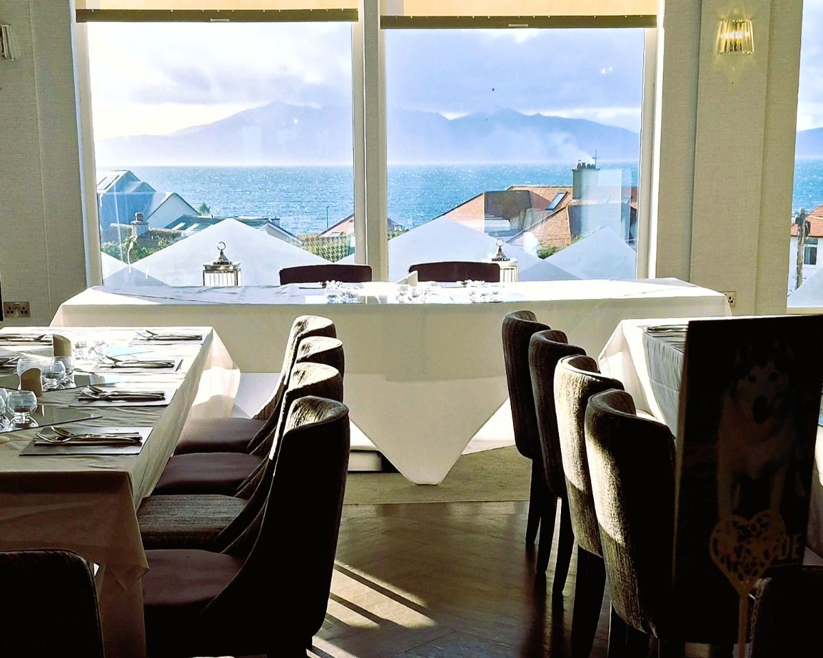 A stunning Autumn day with great views from Seamill House Hotel