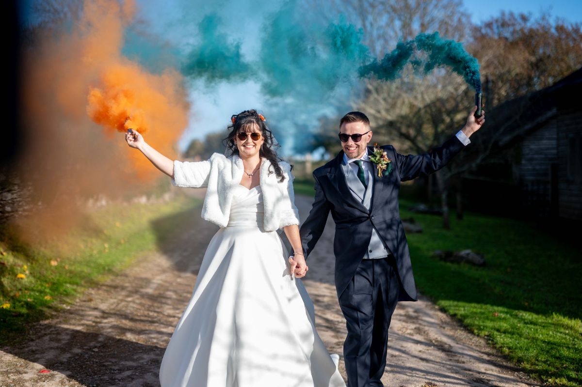 Real Wedding Image for Luke & Hope