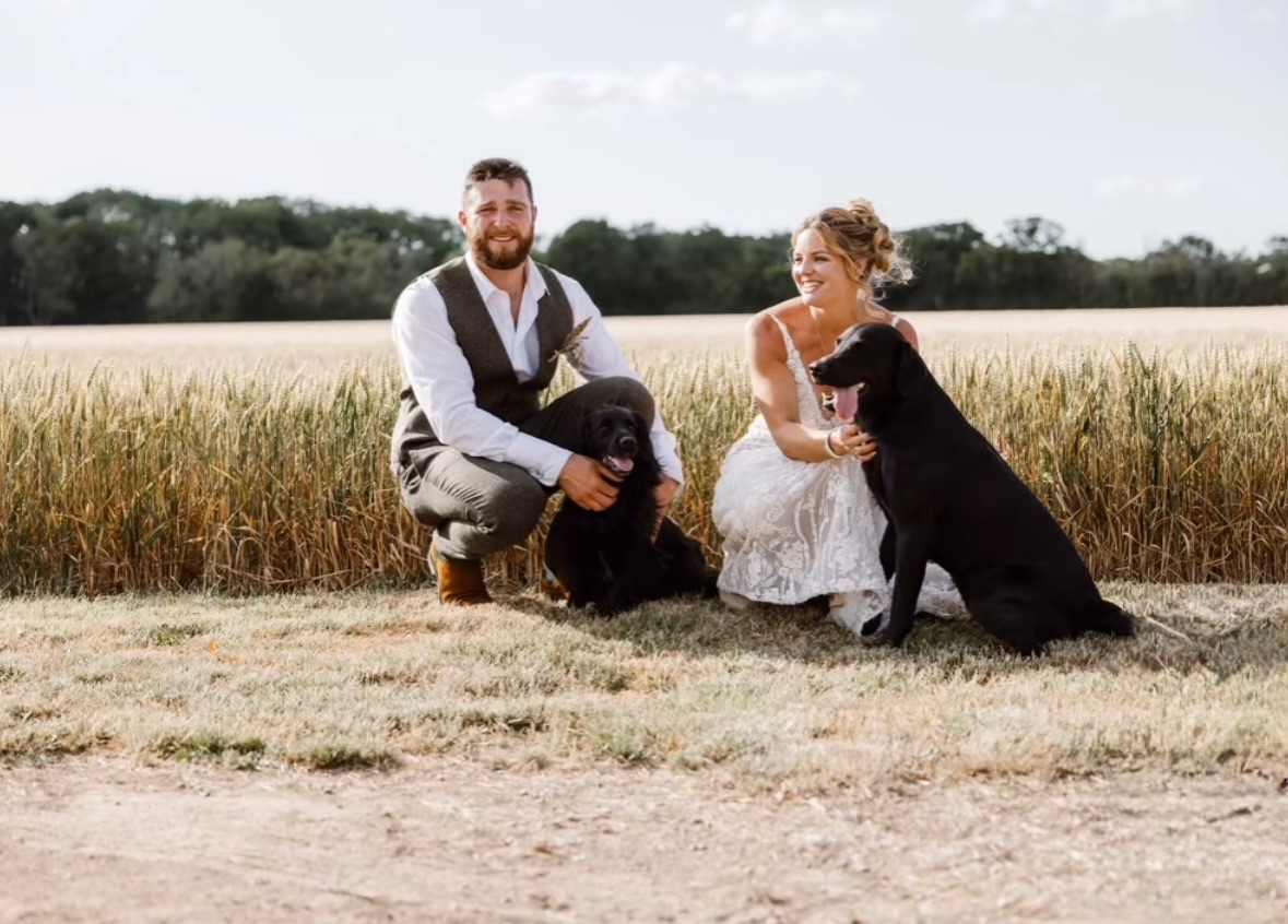 Real Wedding Image for Topaz