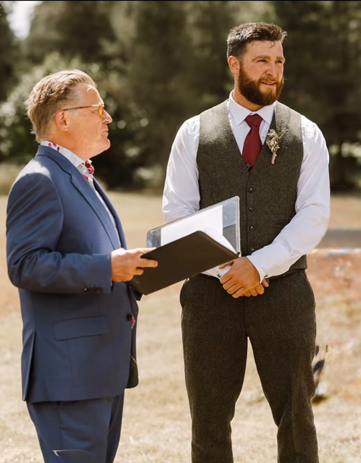 Real Wedding Image for Topaz & Don