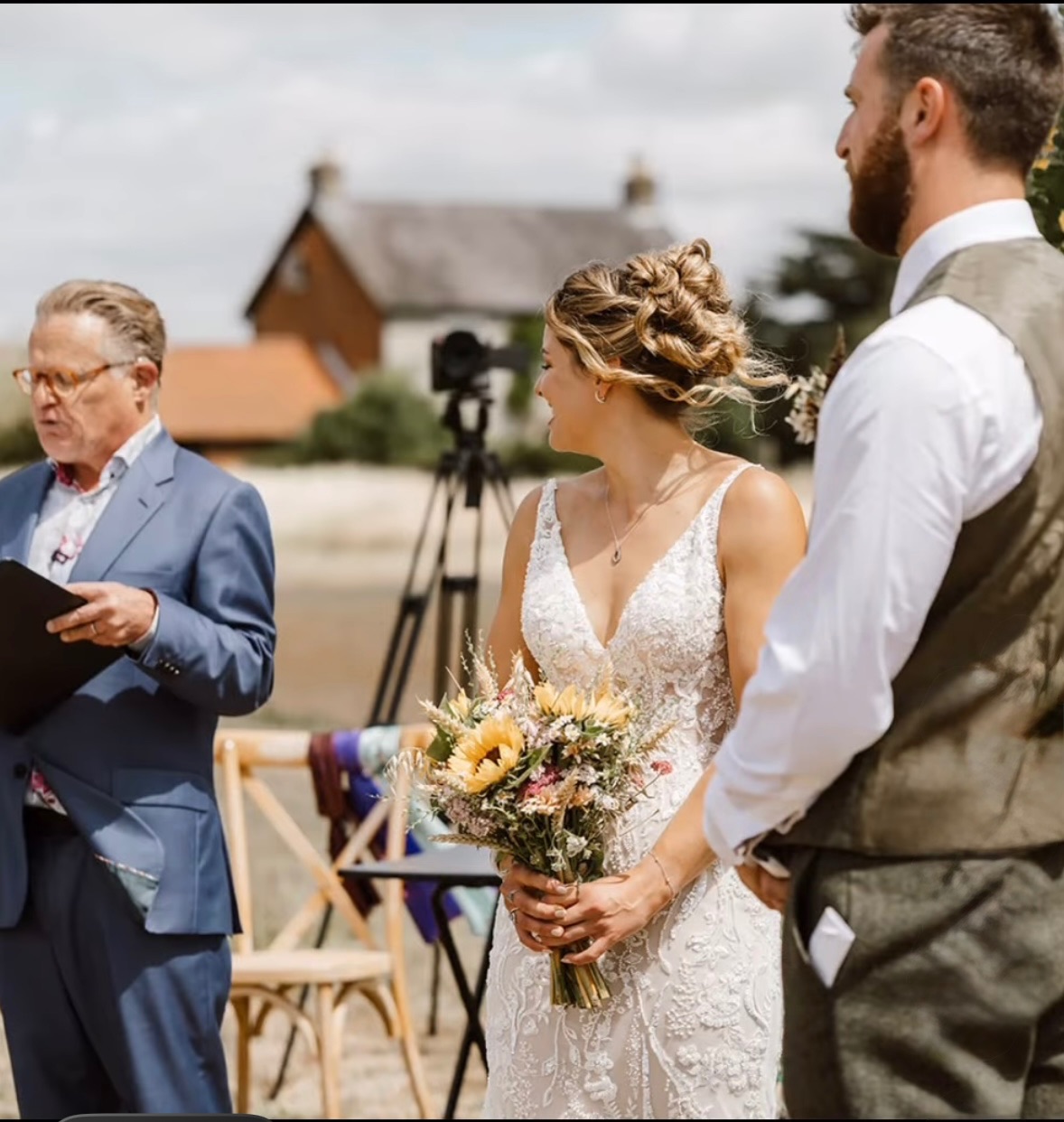 Real Wedding Image for Topaz