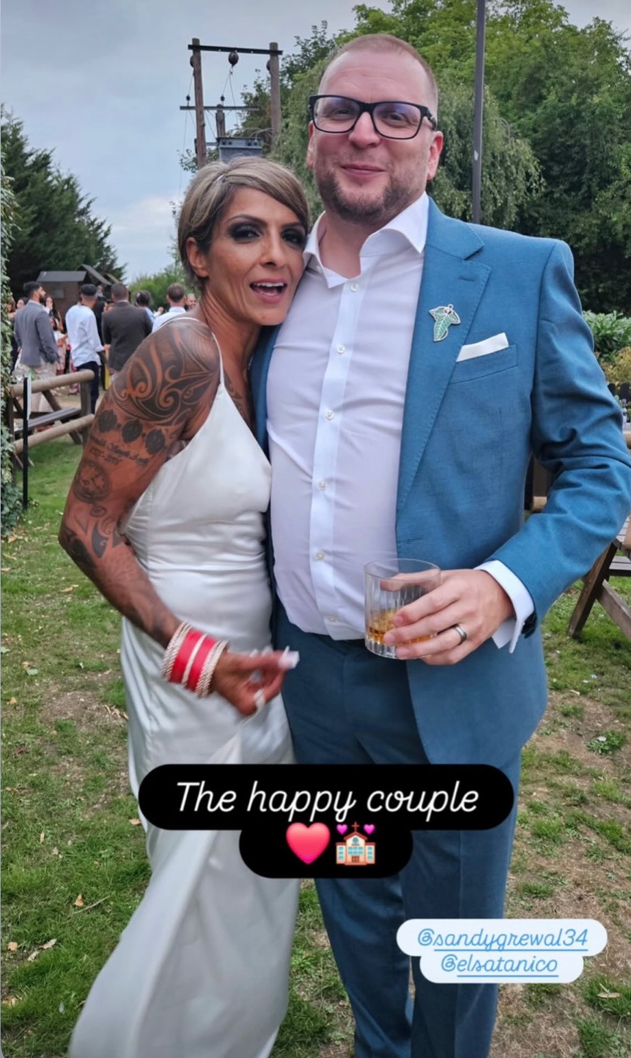 Real Wedding Image for Sandy & Matt