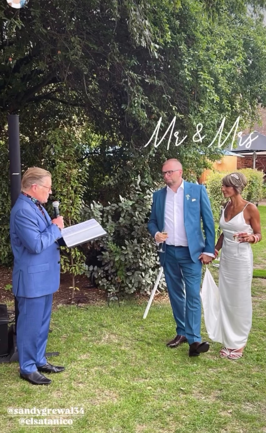 A ceremony from Middle Earth. 