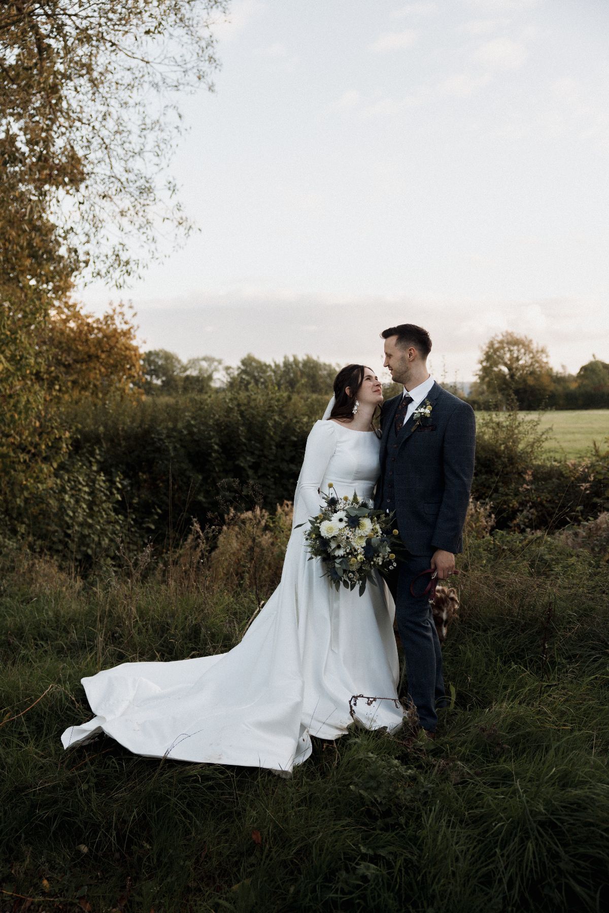 Alex and Cloe are married in Wiltshire, photographed by Hannah Warmisham