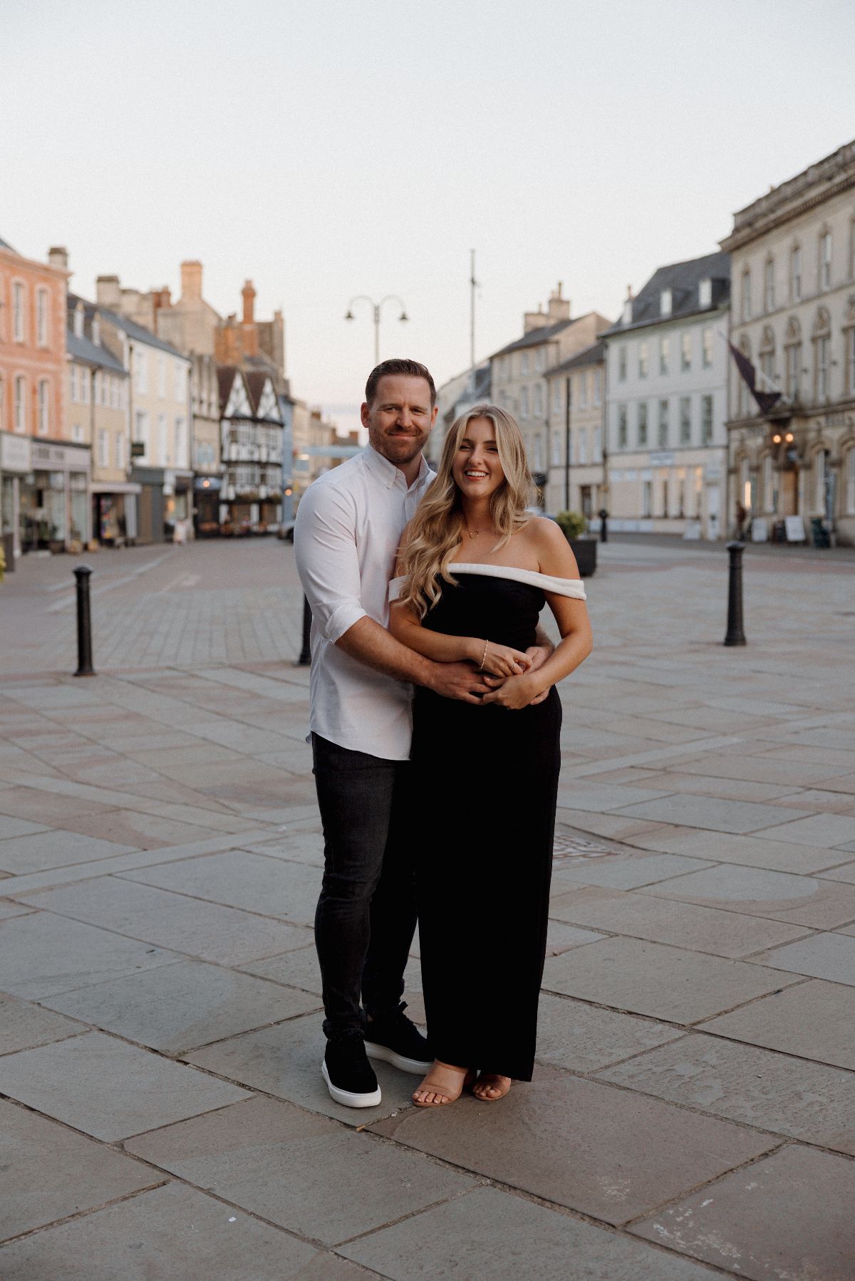 Billy and Chloe got engaged in the vault at The Kings Head in Cirencester, photographed by Hannah Warmisham