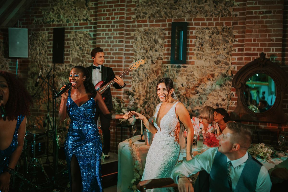 Who says first dances should be slow? This bride definitely set the bar for the evening party